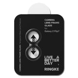 Folie de protectie Camera spate Ringke pentru Samsung Galaxy Z Flip7 F766, Sticla Securizata, Set 2 bucati