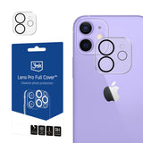 Folie de protectie Camera Spate 3MK Protection pentru Apple iPhone 12, Sticla Securizata, Neag