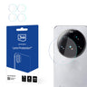 Folie de protectie Camera Spate 3MK Protection pentru Xiaomi 15 Ultra, Sticla Securizata, Set 4 bucati
