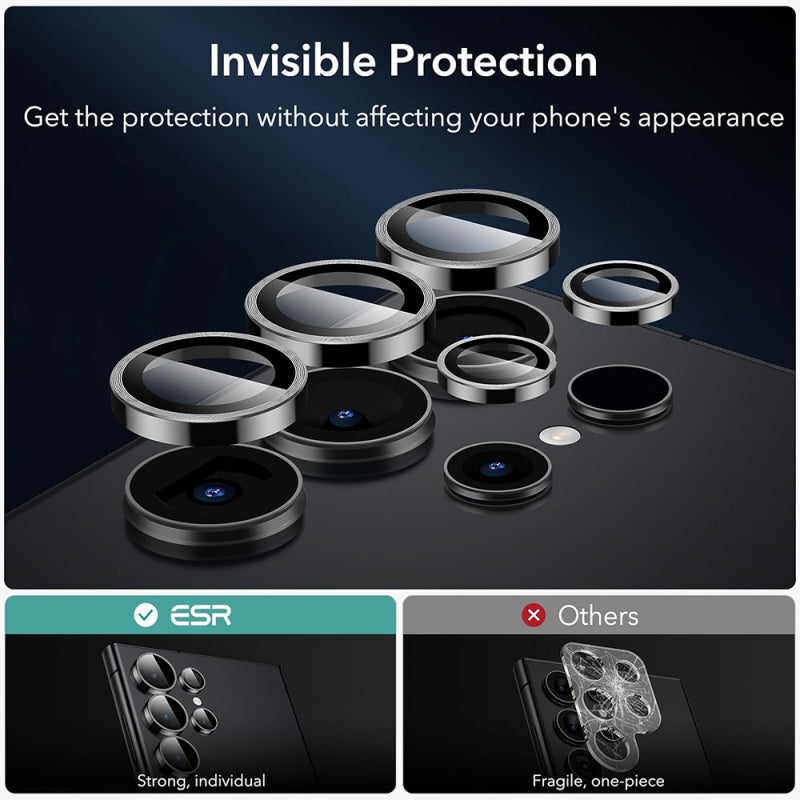 Folie de protectie Camera Spate ESR pentru Samsung Galaxy S24 Ultra S928, Sticla securizat