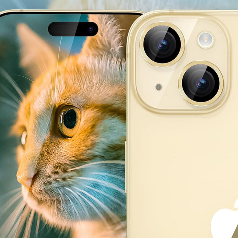 Folie de protectie Camera Spate Lito S+ pentru Apple iPhone 14, Sticla securizat