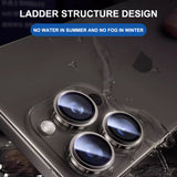 Folie de protectie Camera Spate Lito Titanium AR pentru Apple iPhone 17 Pro Max / 17 Pro, Sticla Securizata