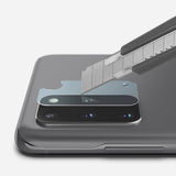Folie de protectie Camera Spate Ringke IDGL pentru Samsung Galaxy S20+ 5G G986 / S20+ G985, Sticla Securizata, Set 3 bucati