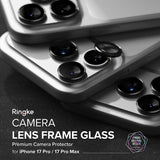 Folie de protectie Camera Spate Ringke pentru Apple iPhone 17 Pro Max / 17 Pro, Sticla Securizat
