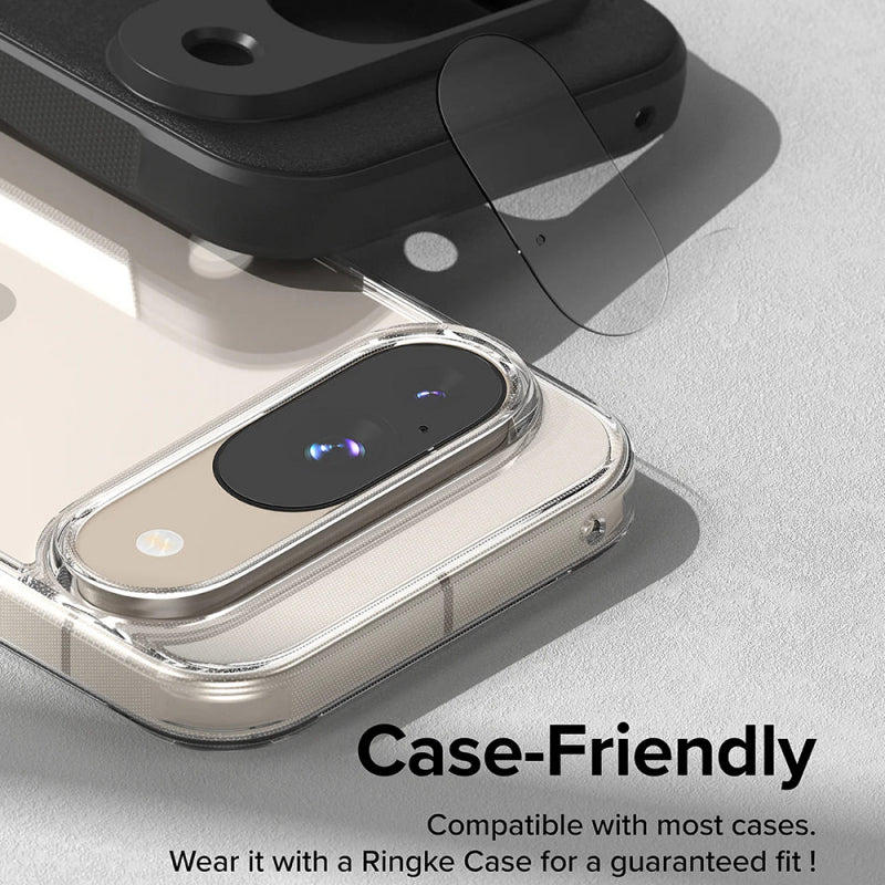 Folie de protectie Camera Spate Ringke pentru Google Pixel 9, Sticla securizata, Set 3 bucati