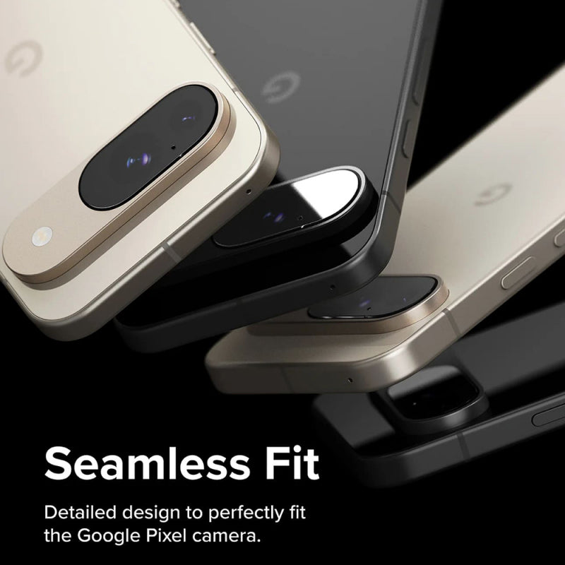Folie de protectie Camera Spate Ringke pentru Google Pixel 9, Sticla securizata, Set 3 bucati