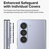 Folie de protectie Camera Spate Ringke pentru Samsung Galaxy Z Fold5 F946, Sticla securizat