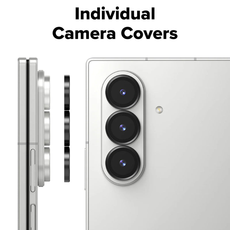 Folie de protectie Camera spate Ringke pentru Samsung Galaxy Z Fold7 F966, Sticla Securizata, Set 2 bucati