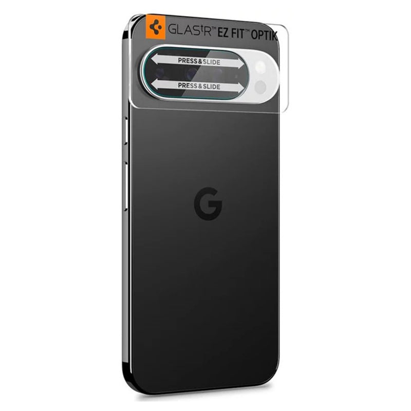 Folie de protectie Camera Spate Spigen GlastR Optik pentru Google Pixel 10 Pro XL, Sticla Securizata, Set 2 bucati