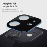 Folie de protectie Camera Spate Techsuit pentru Apple iPhone 12, Sticla securizat