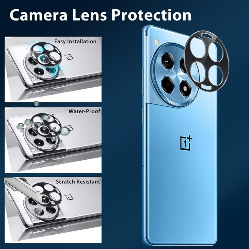 Folie de protectie Camera Spate Techsuit pentru OnePlus 12R, Sticla Securizat
