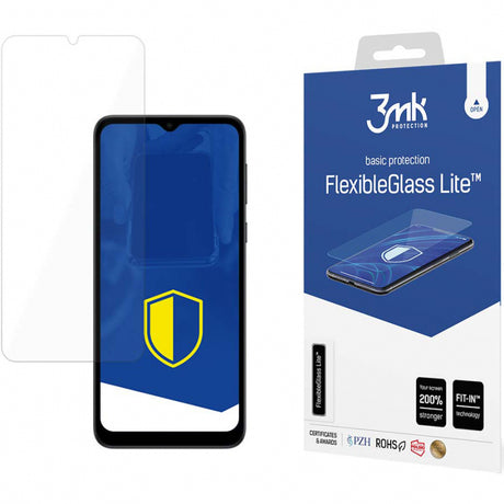 Folie de protectie Ecran 3MK FlexibleGlass Lite pentru Motorola Moto E13, Sticla Flexibila, Full Glue