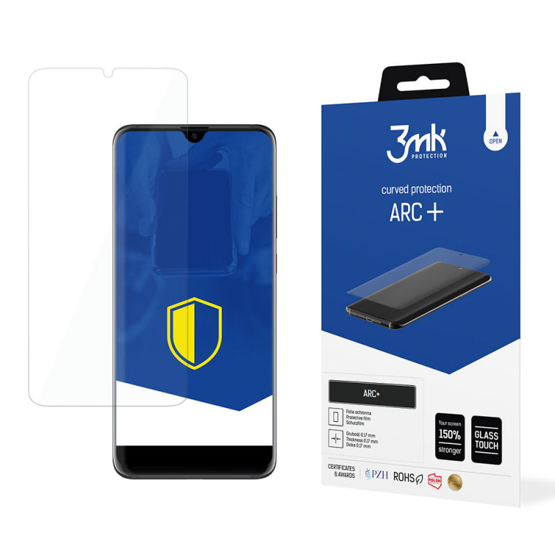 Folie de protectie Ecran 3MK ARC+ pentru Huawei P30 Pro, Plastic