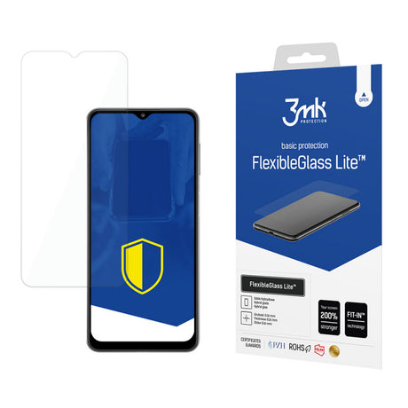 Folie de protectie Ecran 3MK FlexibleGlass Lite pentru Samsung Galaxy A22 5G A226, Sticla Flexibila, Full Glue