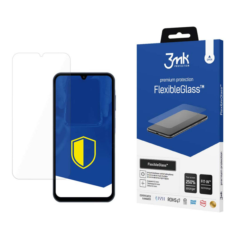 Folie de protectie Ecran 3MK FlexibleGlass pentru Samsung Galaxy A15 5G A156 / A15 A155 / A25 A256, Sticla Flexibila, Full Glue