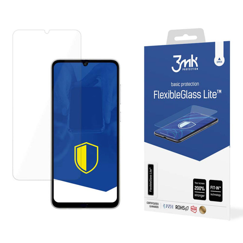 Folie de protectie Ecran 3MK FlexibleGlass Lite pentru Samsung Galaxy A05 A055, Sticla Flexibila, Full Glue