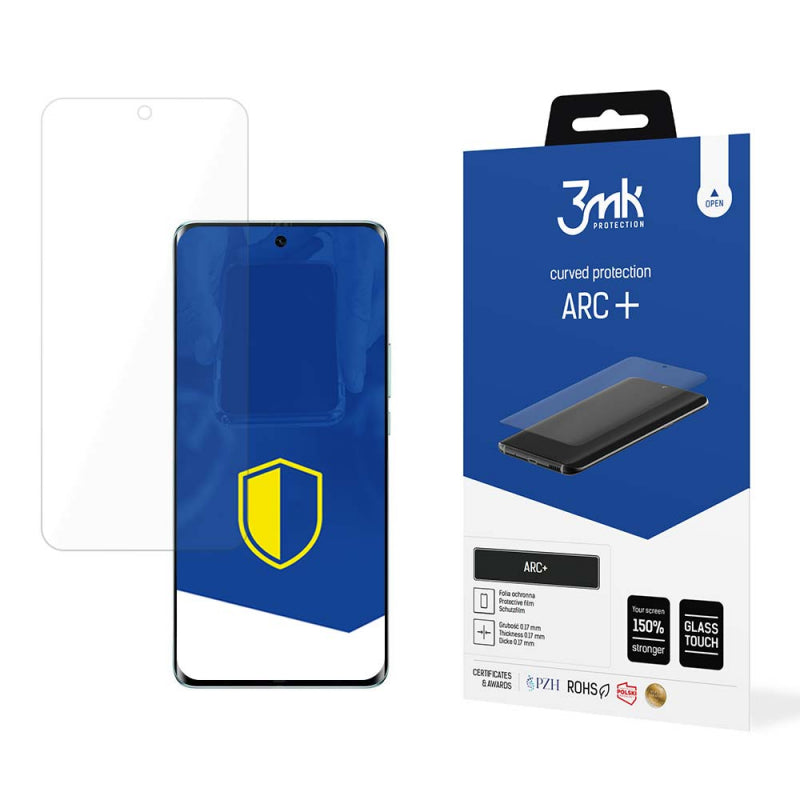 Folie de protectie Ecran 3MK ARC+ pentru Honor Magic6 Lite, Plastic