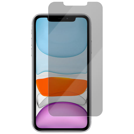 Folie de protectie Ecran Privacy Vmax pentru Apple iPhone 11 / XR, Sticla Securizata, Full Glue, 2.5D