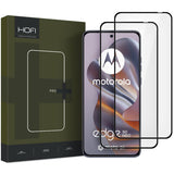 Folie de protectie Ecran Privacy HOFI Glass PRO+ pentru Motorola Edge 50 Neo, Sticla Securizata, Full Glue, Set 2 bucati, 2.5D