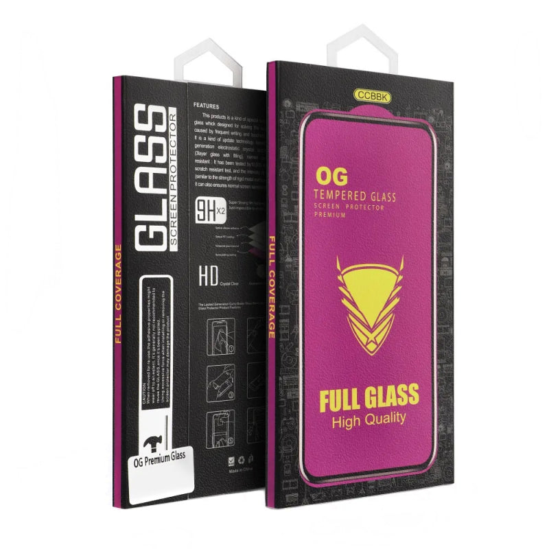Folie de protectie Ecran OEM OG Premium pentru Apple iPhone 17 Pro Max, Sticla Securizata, Full Glu