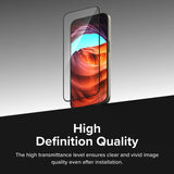 Folie de protectie Ecran Ringke Easy Slide pentru Apple iPhone 16 Pro Max, Sticla Securizata, Full Glue, Set 2 bucati