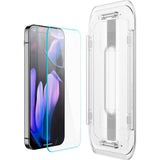 Folie de protectie Ecran Spigen EZ FIT pentru Google Pixel 9 Pro XL, Sticla Securizata, Full Glue, Set 2 bucati