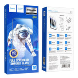 Folie de protectie Ecran HOCO G14 pentru Apple iPhone 15 Pro Max, Sticla Securizata, Full Glue, Set 10 bucati, 5D