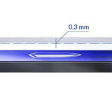 Folie de protectie Ecran 3MK FlexibleGlass pentru Samsung Galaxy S21 FE 5G G990, Sticla Flexibila, Full Glue