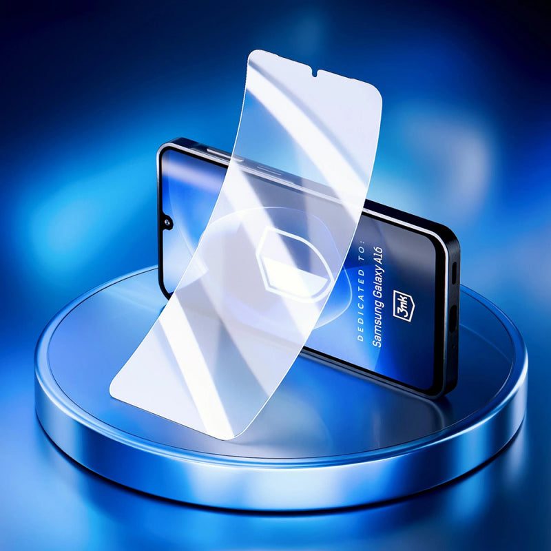 Folie de protectie Ecran 3MK FlexibleGlass pentru Samsung Galaxy S24 FE S721, Sticla Flexibila, Full Glue