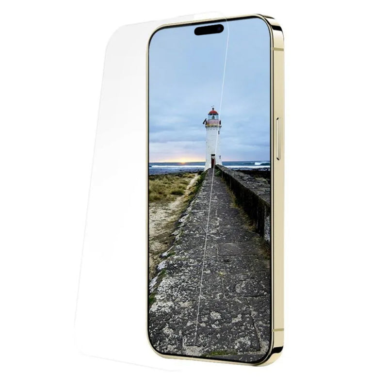 Folie de protectie Ecran Anank 1X Reinforced pentru Apple iPhone 16 Pro, Sticla securizata, Full Glue, 3D, Set 10 bucati