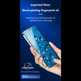 Folie de protectie Ecran Anank 3X Reinforced pentru Apple iPhone 15 Pro Max, Sticla securizata, Full Glue, 2.5D