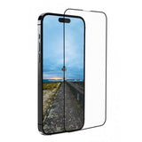 Folie de protectie Ecran Anank 3X Reinforced pentru Apple iPhone 15 Pro Max, Sticla securizata, Full Glue, 3D