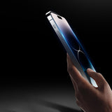 Folie de protectie Ecran Anank 5X Reinforced Anti Crack pentru Apple iPhone 17 Pro Max, Sticla Securizata, Full Glue, 3D