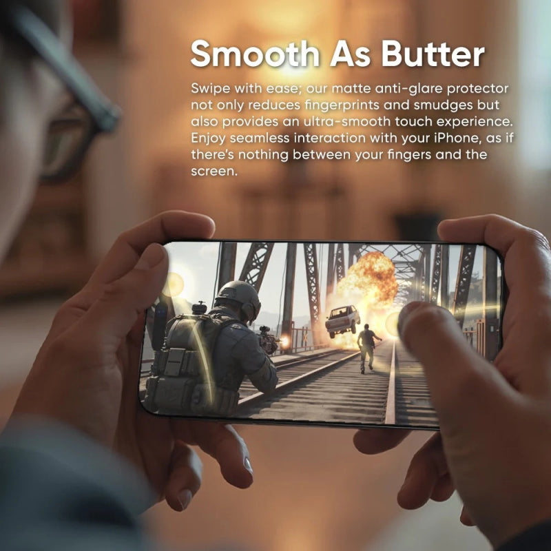 Folie de protectie Ecran Anank 5X Reinforced Invisible pentru Apple iPhone 17 Pro Max, Sticla Securizata, Full Glue, 3D