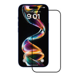 Folie de protectie Ecran Anank pentru Apple iPhone 15 Pro, Sticla securizata, Full Glue, 2.5D, Set 10 bucati