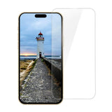 Folie de protectie Ecran Anank pentru Apple iPhone 15 Pro, Sticla securizata, Full Glue, 3D, Set 10 bucati