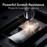 Folie de protectie Ecran Anank pentru Apple iPhone 15 Pro, Sticla securizata, Full Glue, 3D, Set 10 bucati
