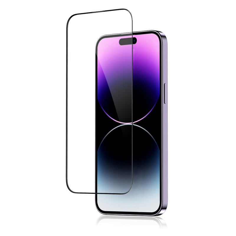 Folie de protectie Ecran Blueo Anti-Broken pentru Apple iPhone 16 Pro, Sticla securizata, Full Glu