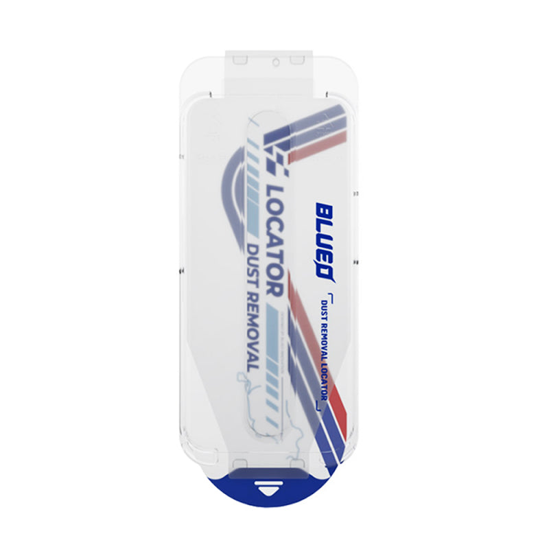Folie de protectie Ecran Blueo Anti-Dust HD Applicator Pro pentru Apple iPhone 16 Pro, Sticla securizata, Full Glu