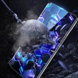 Folie de protectie Ecran Blueo Anti-Dust HD Applicator Pro pentru Apple iPhone 16 Pro, Sticla securizata, Full Glu