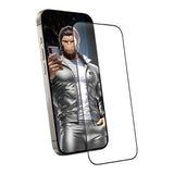 Folie de protectie Ecran Blueo Anti-Static HD pentru Apple iPhone 15 Pro Max, Sticla securizata, Full Glu