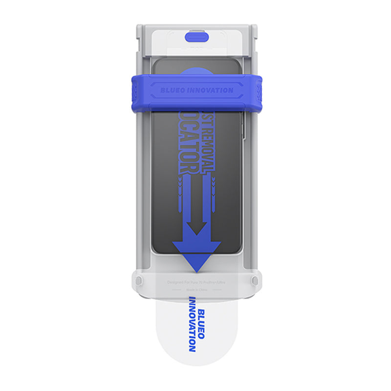 Folie de protectie Ecran Blueo AR Applicator Pro pentru Apple iPhone 16 Pro, Sticla securizata, Full Glue, 3D