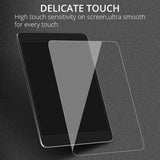 Folie de protectie Ecran Blueo HD pentru Apple iPad 10.2 (2021) / 10.2 (2020) / 10.2 (2019), Sticla securizata, Full Glue