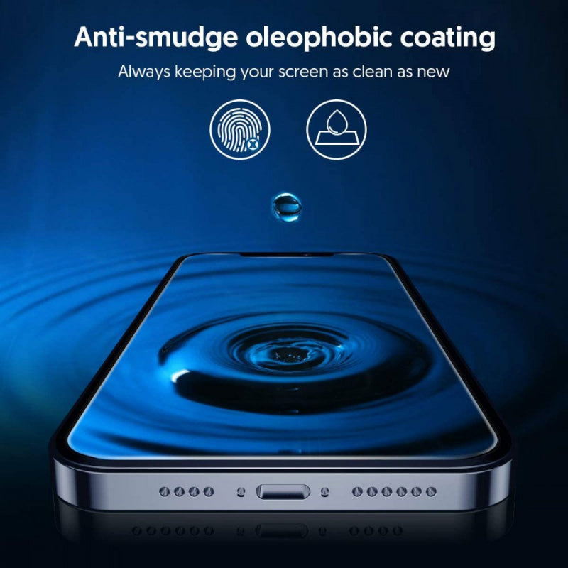 Folie de protectie Ecran Blueo Silk HD pentru Apple iPhone 16 Pro Max, Sticla securizata, Full Glue, 2.5D