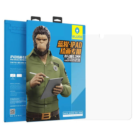 Folie de protectie Ecran Blueo Special Writing pentru Apple iPad (2025) / (2022), Sticla securizata, Full Glue