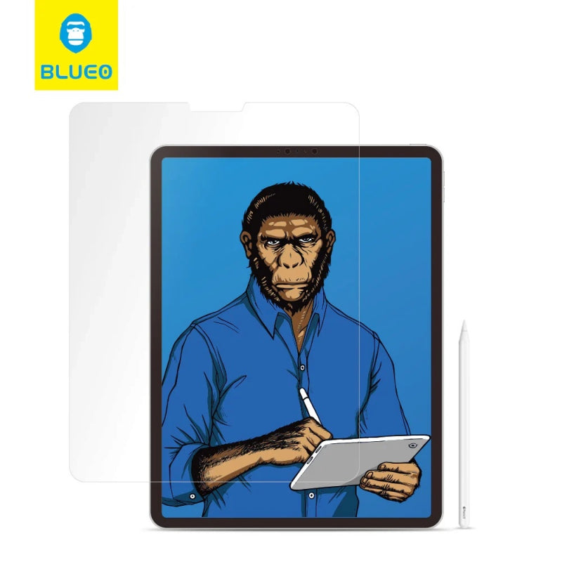 Folie de protectie Ecran Blueo Special Writing pentru Apple iPad Pro 12.9 (2022) / Pro 12.9 (2021) / Pro 12.9 (2020), Sticla sec