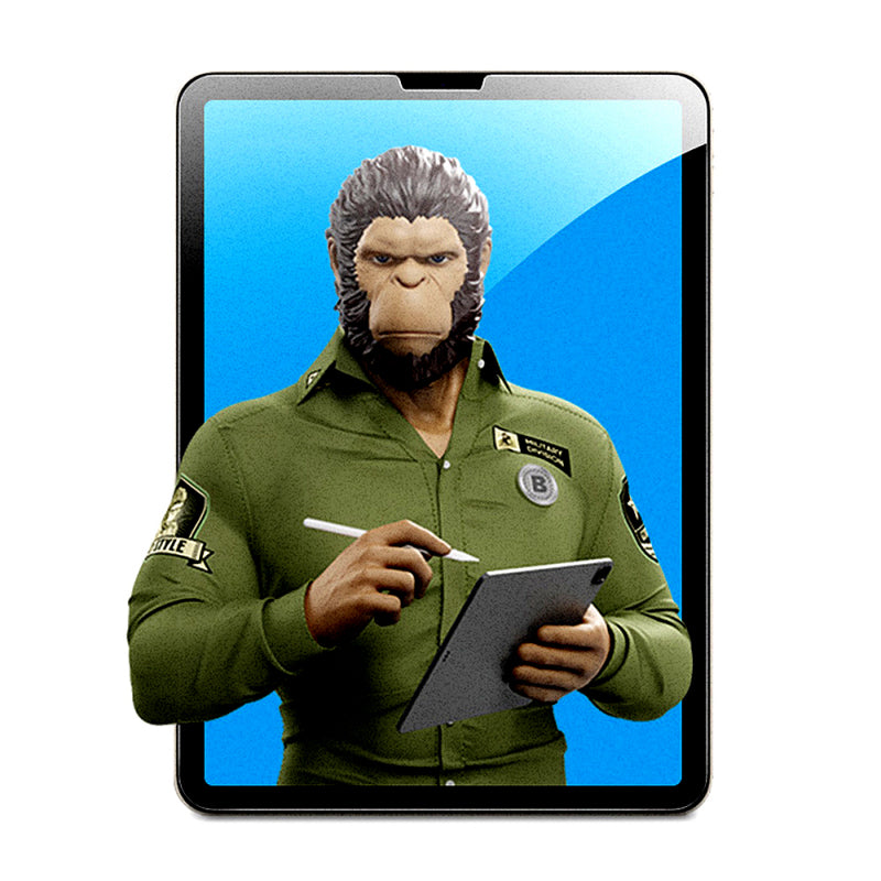 Folie de protectie Ecran Blueo Special Writing pentru Apple iPad Pro 12.9 (2022) / Pro 12.9 (2021) / Pro 12.9 (2020), Sticla sec