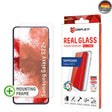 Folie de protectie Ecran Displex Premium pentru Samsung Galaxy S22+ 5G S906, Sticla Securizata, Full Glue