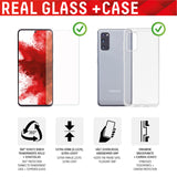 Folie de protectie Ecran Displex Premium pentru Samsung Galaxy S22+ 5G S906, Sticla Securizata, Full Glue