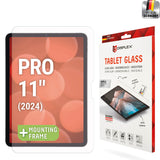 Folie de protectie Ecran Displex Tablet Glass pentru Apple iPad Pro 11 (2024), Sticla Flexibila, Full Glue